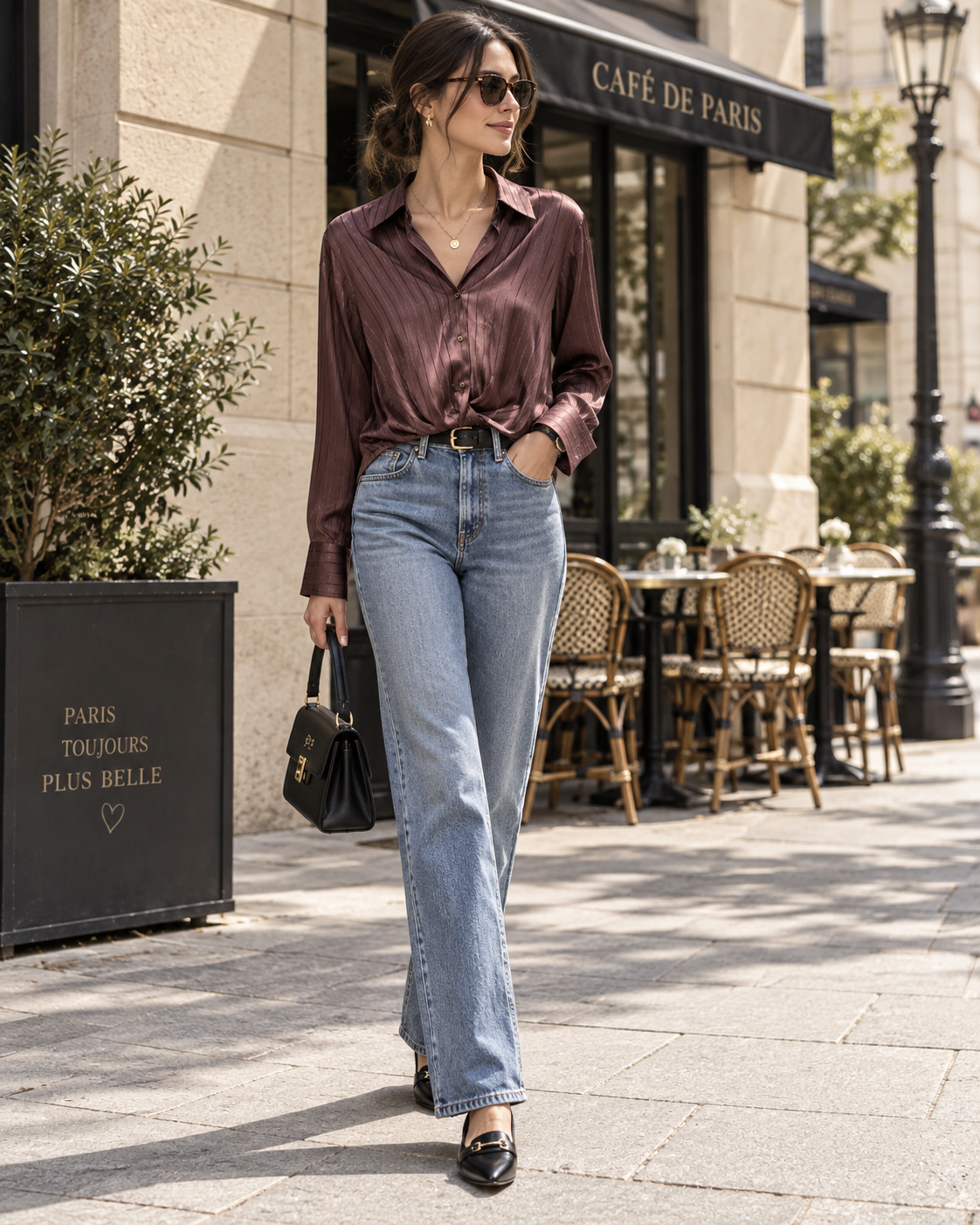 Vintage Striped Twist Shirt