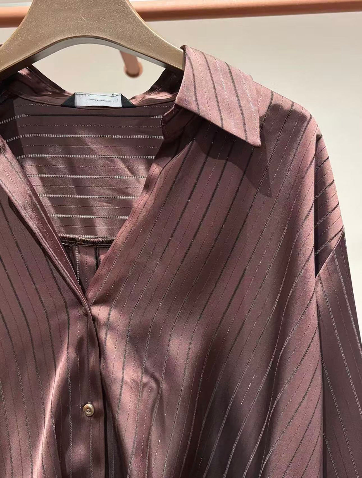 Vintage Striped Twist Shirt