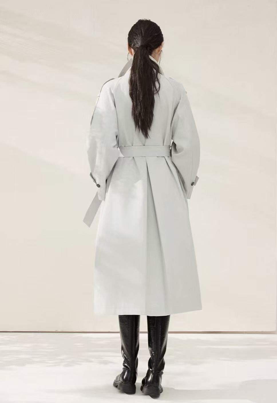 Classic Belted Trench Coat