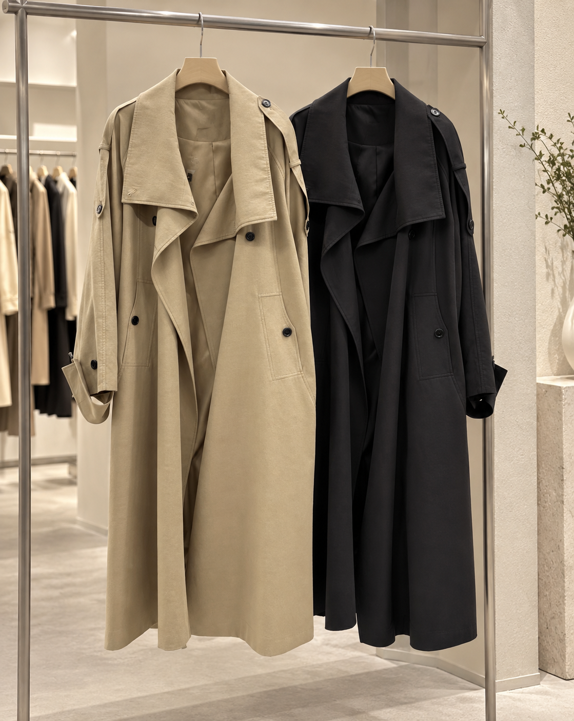 Oversized Trench Coat