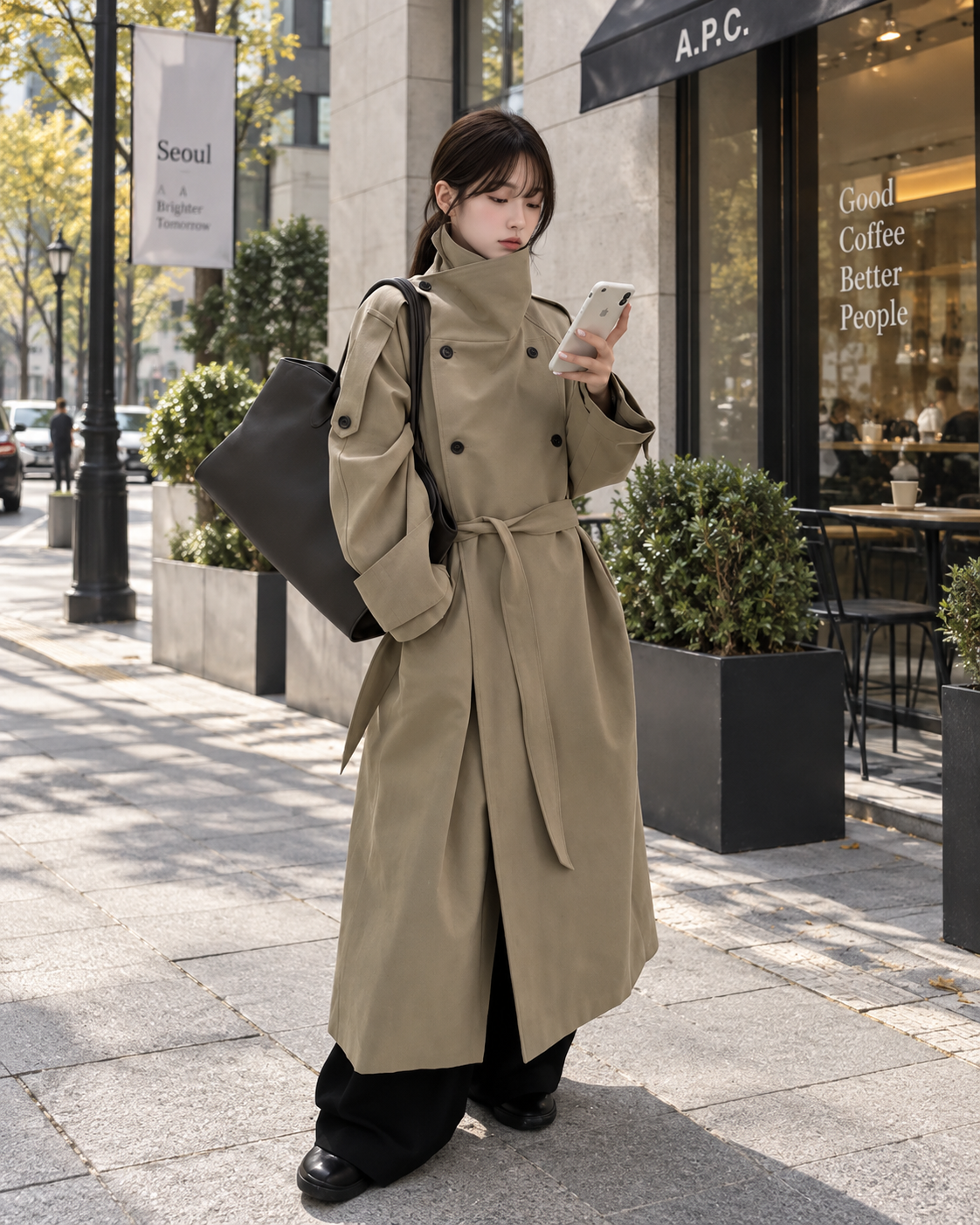 Oversized Trench Coat